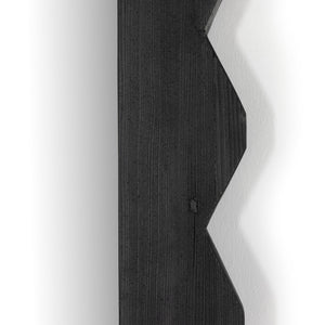 Aldrik Mirror - Black Reclaimed Pine