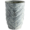 Small Bullard Planter in Pewter Gray