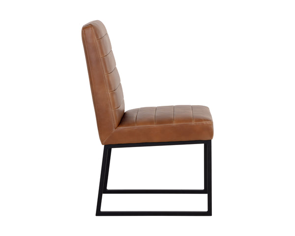 SPYROS DINING CHAIR - TOBACCO TAN
