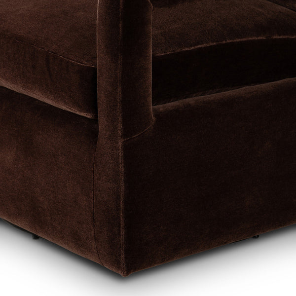 Olson Swivel Chair - Monte Chocolate