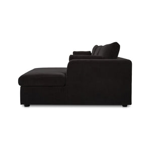 Moe's Burrow Sleeper Sectional with Storage Chaise