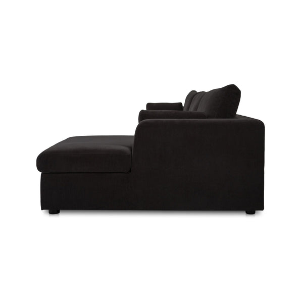 Moe's Burrow Sleeper Sectional with Storage Chaise