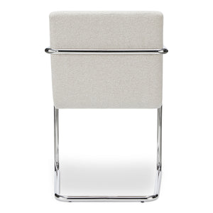 Moe's Pedro Dining Chair Set of 2 in Beige