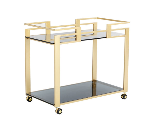 AVONDALE BAR Trolley  - GOLD