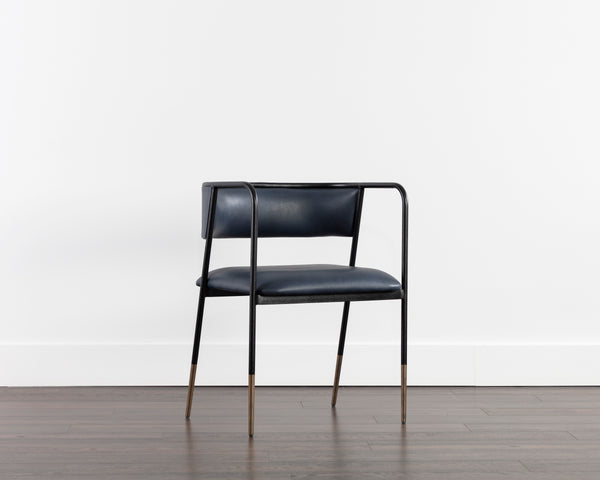 BRENAN DINING ARMCHAIR - BRAVO ADMIRAL