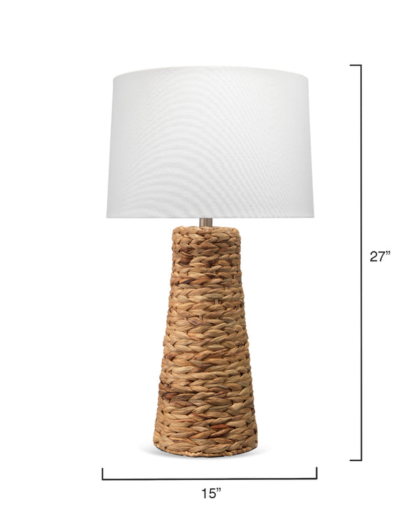 Haven Seagrass Table Lamp, Natural