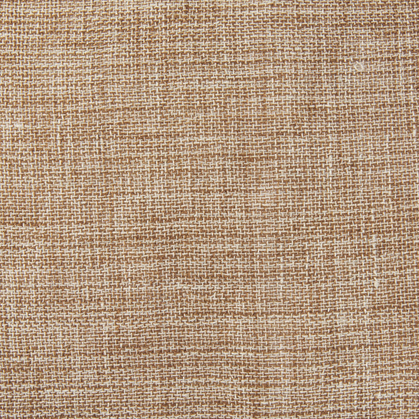 Jacklyn Brown Linen Square Decorative Pillow Cover
