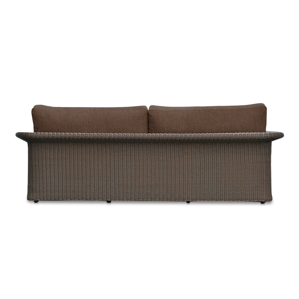 Moe's Meredith Outdoor Sofa Brown