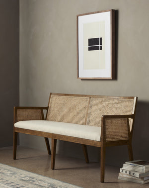 Equitable II by FH Art Studio In 234521 And 001 And 24.0x32.0 And Rustic 2.5 Walnut And Medium