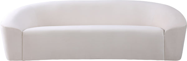 Vivian Sofa In Cream Velvet