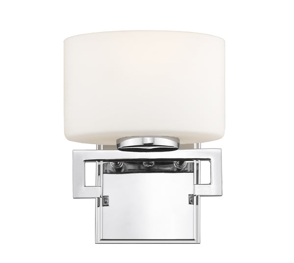 Privet 1 Light Vanity in Chrome  Finish