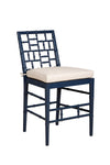 Blue Hugo Counter Stool