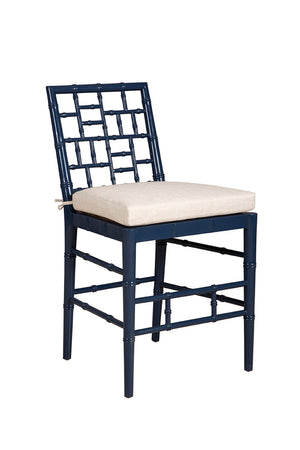 Blue Hugo Counter Stool