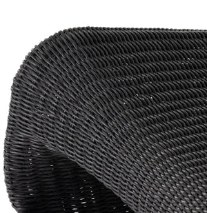 Portia Outdoor Rocking Chair In Coal