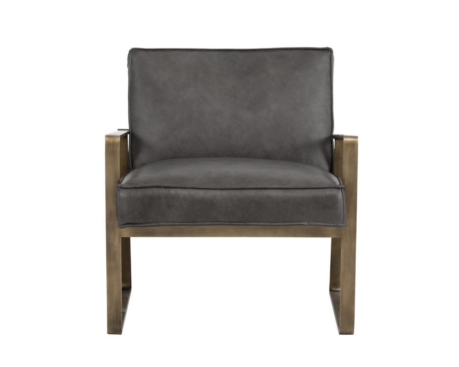 Kristoffer Lounge Chair - Vintage Steel Grey