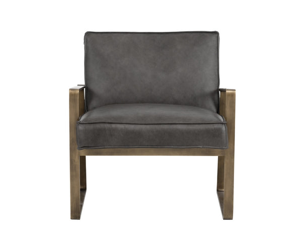 Kristoffer Lounge Chair - Vintage Steel Grey