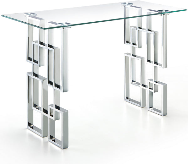 Sara Console Table In Chrome