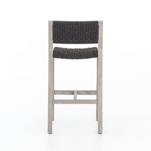 Delano Outdoor Bar Stool-Grey