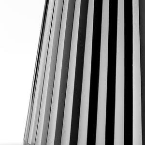 Medium Vector Vase in Black and White