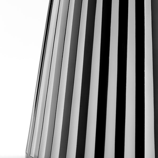 Medium Vector Vase in Black and White