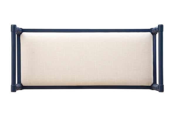 Blue Juliet Bench