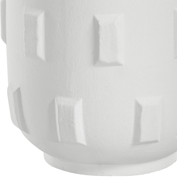 Emerie Textured White Table Lamp