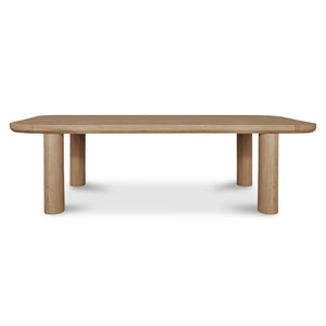 Moe's Anders Small Dining Table in Natural Oak