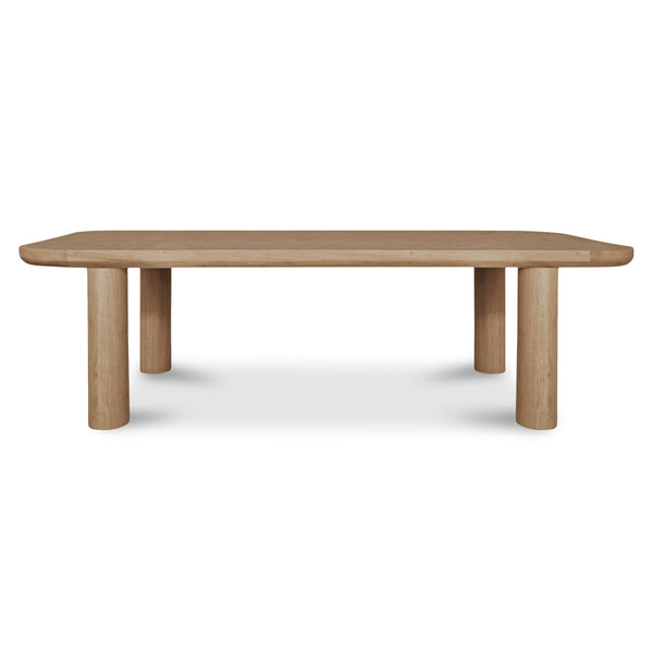 Moe's Anders Small Dining Table in Natural Oak