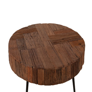 Jaipur 38" Round Coffee Table in Reclaimed Wood