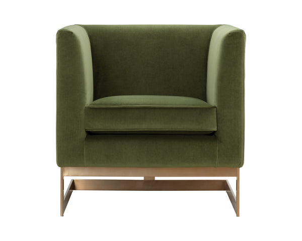 YVETTE ARMCHAIR - GOLD - MEG OLIVE