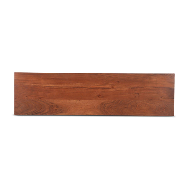 Savannah 60" Counter Bench, Cinnamon Brown
