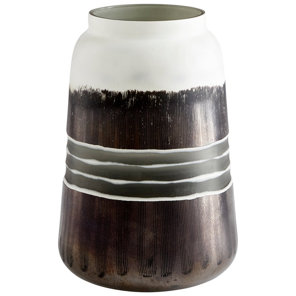 Borneo Vase in Black and White