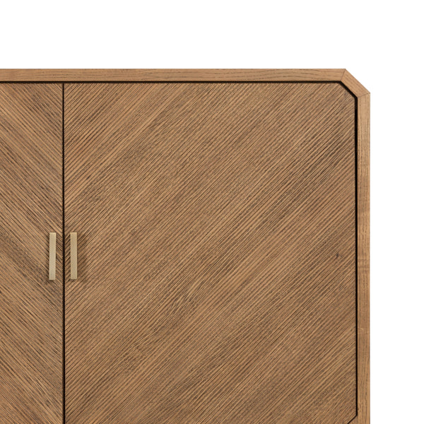 Caspian Sideboard In Natural Ash Veneer