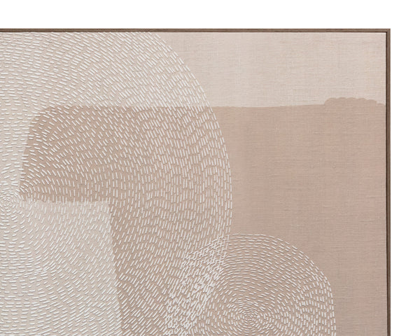 SMOOTH OPERATOR - 72" X 48" - LIGHT BROWN FLOATER FRAME