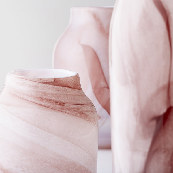 Mauna Loa Vase in Plum