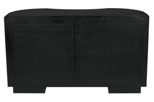 Irene Dresser, Hand Rubbed Black with Light Brown Trim