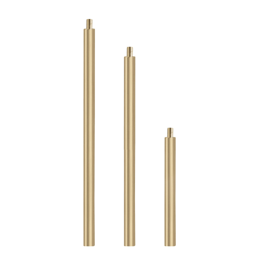 Stockton Additional Pipe, Set Of 3 In Brass