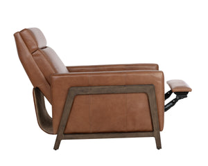 BRANDON RECLINER - SHALIMAR TOBACCO LEATHER