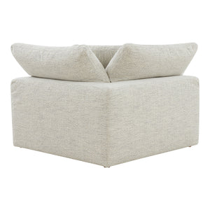Clay Corner Chair in Coastside Sand Fabric