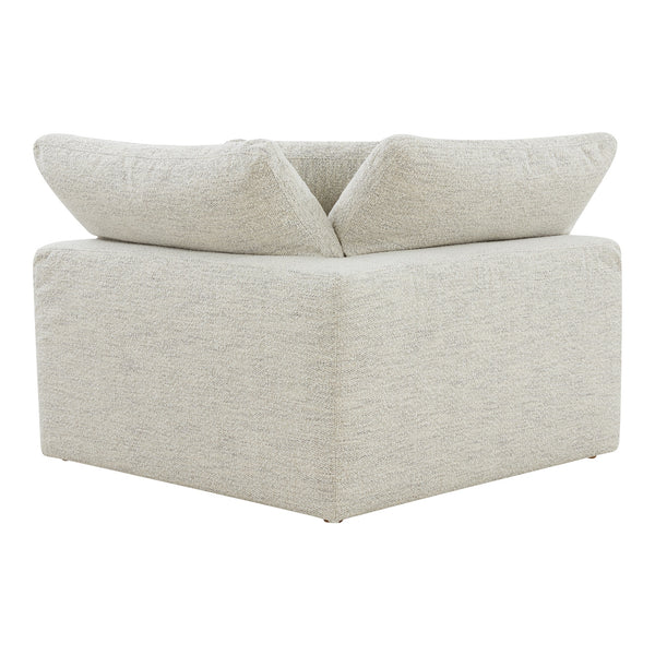 Clay Corner Chair in Coastside Sand Fabric
