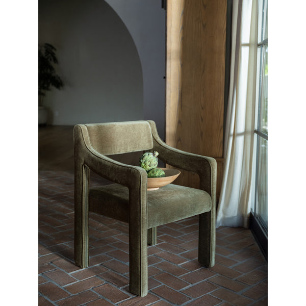 Moe's Elise Dining Chair in Cedar Green