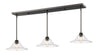 Annora 3 Light Island/Billiard in Olde Bronze Finish