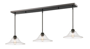 Annora 3 Light Island/Billiard in Olde Bronze Finish