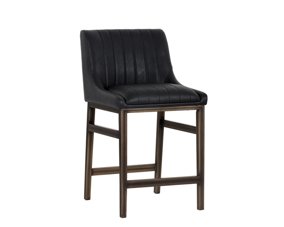 Halden Counter Stool - Vintage Black