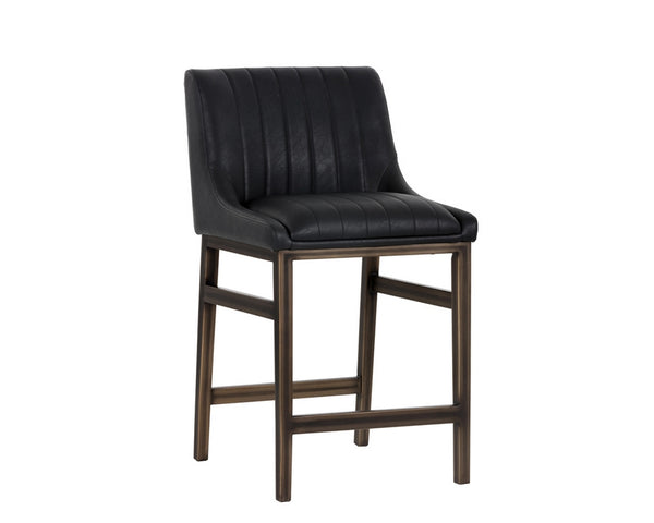 Halden Counter Stool - Vintage Black