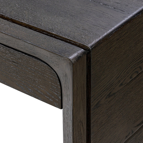 Henry Desk - Charcoal Oak Thick Veneer
