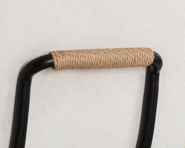 ABILENE DINING CHAIR - POLO CLUB MUSLIN