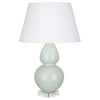Celadon Double Gourd Table Lamp