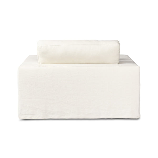 Ostend Outdoor Slipcover Chair - Bombay Flax