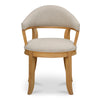 Carlos Dining Chair in Taupe